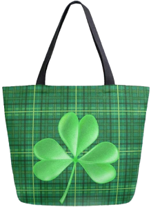 a shamrock bag